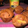 Muffins-pain d'épices au jus multivitaminé mangue/passion ETHIQUABLE et aux fruits secs: by Lisanka