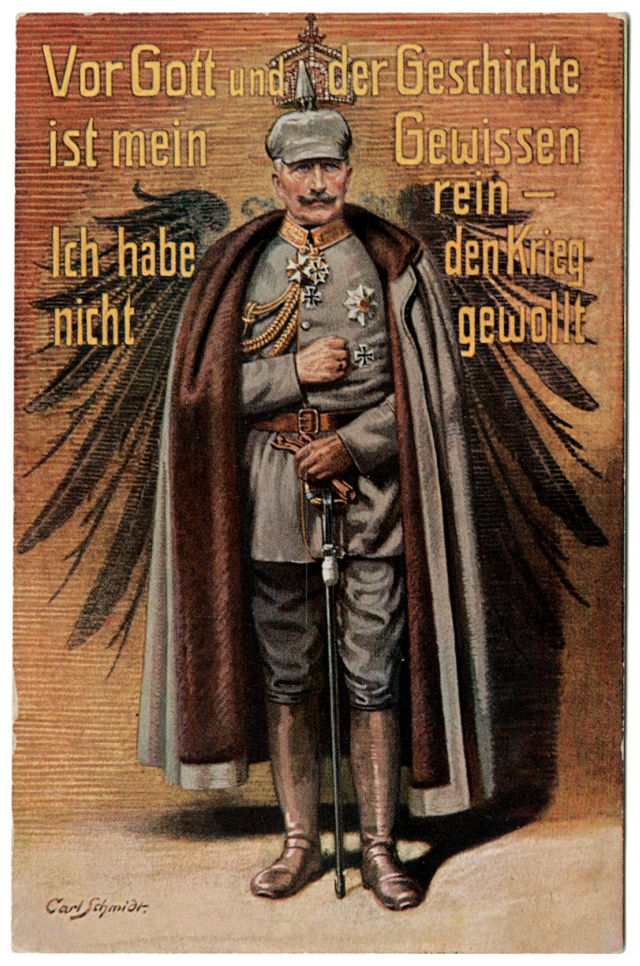 Propagande allemande via les cartes postales