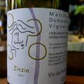 Zinzin 2014 - Matthieu Dumarcher - Vin de France - Dégustation chez Augé