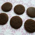 cookies crus hyperprotéinés chanvre cacao chia baobab psyllium et yacon (diététiques, vegans, sans gluten et riches en fibres)