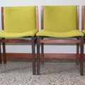 Chaises Scandinave 60's Verte