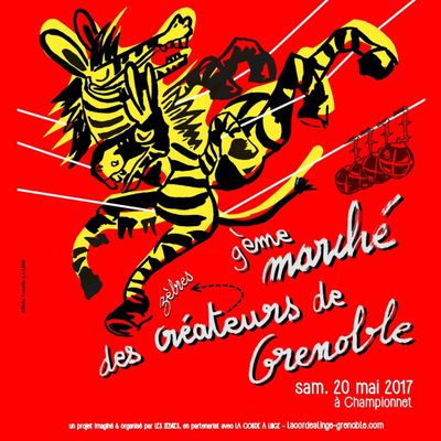 9ème marché des créateurs de Grenoble - 20 mai 2017 -