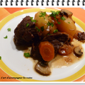 Bœuf bourguignon, pommes vapeur ww 