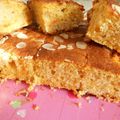 Moelleux aux abricots et aux amandes