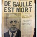 De Gaulle est mort