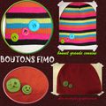 Boutons fimo