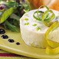 Bavarois de fromage frais à la julienne de poireaux Dukan (PL)