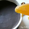Douceur d'Oranges, sous Craquant de Chocolat Noir