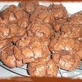 Bon cookies au daims et chocolat noir!