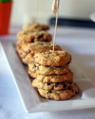 Cookies chocolat et pointe de sel