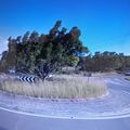 Rond-point à Mooney Mooney (Australie)