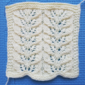 point fantaisie au tricot