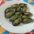 Moules farcies ail et coriandre