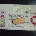 Echange d'enveloppe brodée n° 2