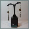 Boucles d'oreilles Plumes