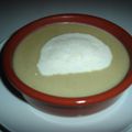 Un velouté de chicons avec sa petite émulsion 