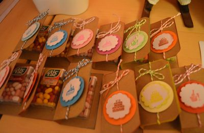 Boite à tic tac/scrap et anniversaire du fiston 