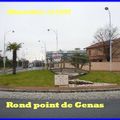 Rond-point à Genas