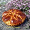 Fleur de brioche au lait ribot, comme chez Isabelle