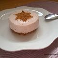 Cheesecake framboise speculos