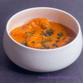 Les scampis à la sauce du chef Eric Fernez