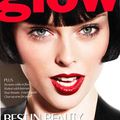 Coco Rocha: Modern-Vamp in Glow Magazine   The canadian model Coco Rocha ditched her beautiful red hair for a "Dark Angel" photo