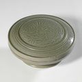 A carved 'Yue' cosmetic box and cover, Song dynasty (960-1279)