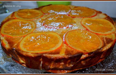 Cheesecake à l'orange