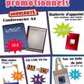 Les objets promotionnels 2019