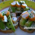 Tartines fraicheurs