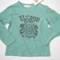Tee-shirt "turquoise grisé" CONFETTI taille 4 ans