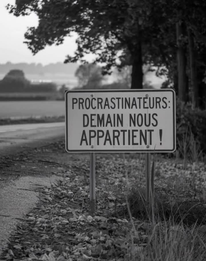 L'avenir appartient aux procrastinateurs