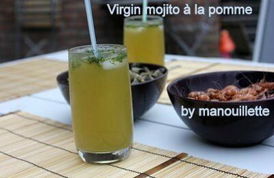 Virgin mojito à la pomme