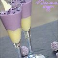 *** CREME DE VIOLETTE SUR CHOCOLAT BALNC ***