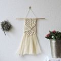 De nouvelles petites créations en macramé, de