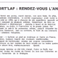 Revue de presse - Mary-Lou à Port La Forêt le 28 août 2007