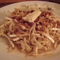 Salade d'endives et de chou pointu aux spéculoos et roquefort