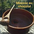 Mousse au chocolat aux œufs frais