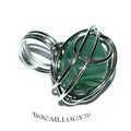 BAGUE ''CAGE'' AVENTURINE VERTE 13 - T51 