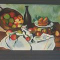 Une nature morte de Cézanne, réalisée aussi à La