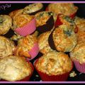 Muffins framboises, muesli, quinoa, chocolat