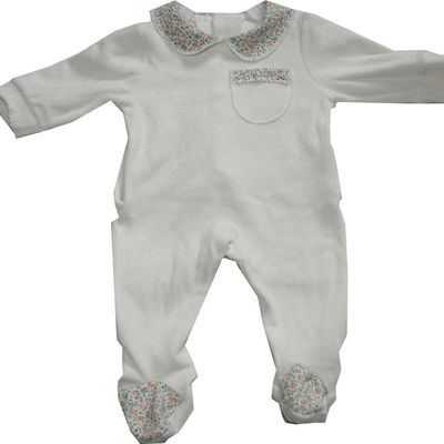 Pyjama Velour 1mois Fille