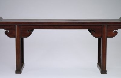 Side Table with Everted Ends, Ming dynasty, late 16th–17th century