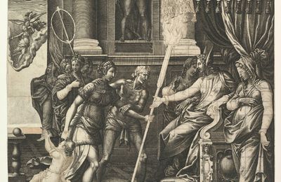 Giorgio Ghisi, After Luca Penni, The Calumny of Apelles, 1560