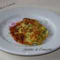 Galettes de courgettes - Ronde interblog #19