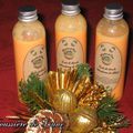 lait de douche mandarine de noël