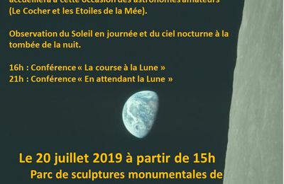 Cycle de conférence "0bjectif lune" sur le Parc Monumental Teillé-Mouzeil