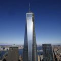 NEW YORK/ETATS-UNIS: ONE WORLD TRADE CENTER & THE FREEDOM TOWER IN LOWER MANHATTAN, WEDGE OF LIGHT...