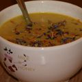 Soupe de poireaux, pommes de terre, curry au Cookéo