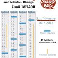 CALENDRIER TROISIEME TRIMESTRE